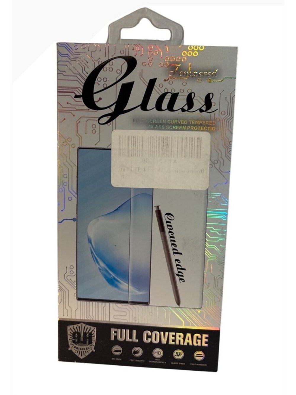 Premium Tempered Glass Screen Protector Full Coverage Curved Edge Scratch Resist